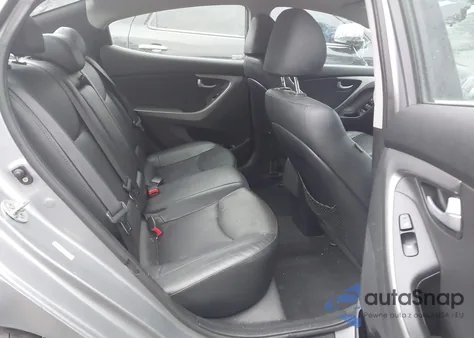 2014 Hyundai Elantra Limited from USA, damaged, VIN KMHDH4AE6EU177594